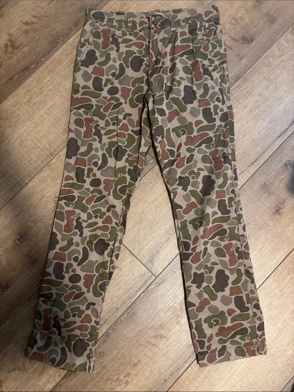 Duck Head Duck Camo Gold School Chinos